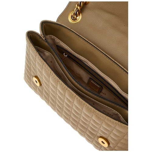Guess TIA LUXURY SATCHEL  SAGE HWQA91 87210 Bež