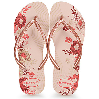 Čevlji  Ženske Japonke Havaianas SLIM ORGANIC Rožnata