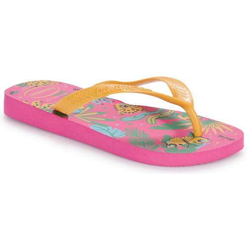 Čevlji  Deklice Japonke Havaianas KIDS TOP FASHION Rožnata / Oranžna