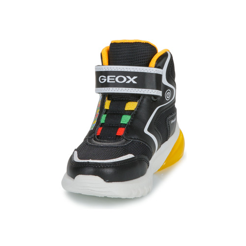 Geox J CIBERDRON BOY Črna / Rumena