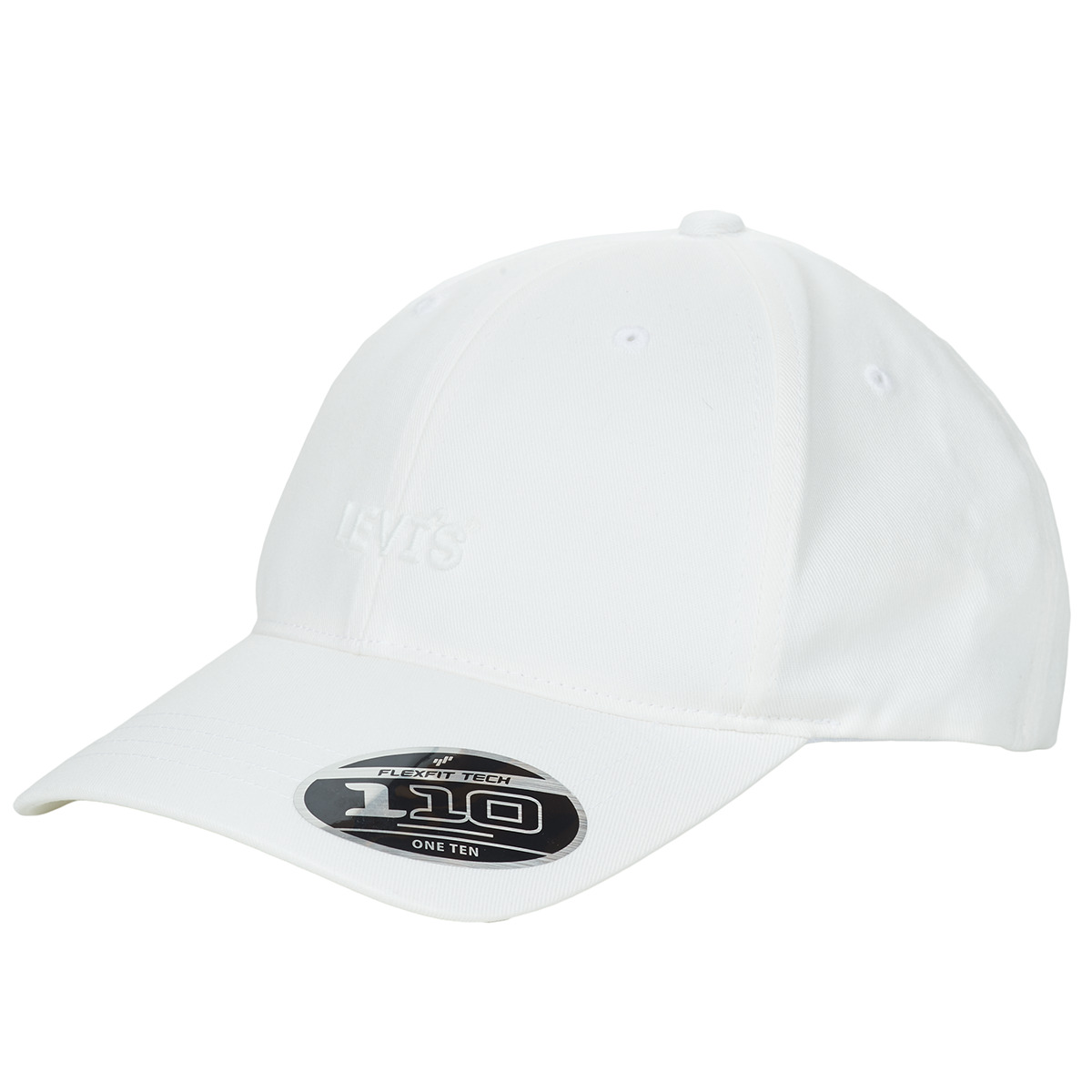 Tekstilni dodatki Kape s šiltom Levi's HEADLINE LOGO FLEXFIT CAP Bela