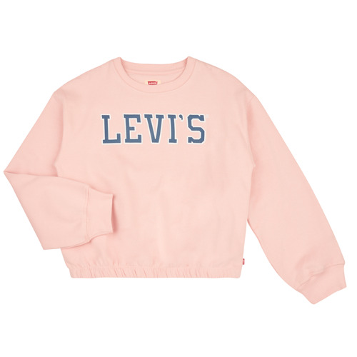 Oblačila Deklice Puloverji Levi's LVG ELASTIC CREW Rožnata