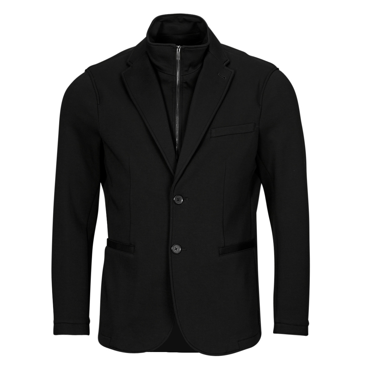 Oblačila Moški Jakne & Blazerji Armani Exchange 6DZGHF Črna