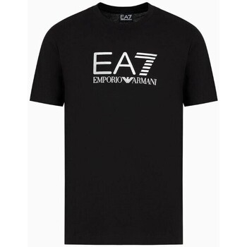 Oblačila Moški Majice s kratkimi rokavi Emporio Armani EA7 3DPT71 PJM9Z Črna