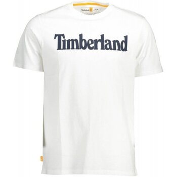Oblačila Moški Majice s kratkimi rokavi Timberland TB0A2BRN Bela