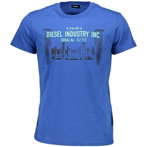 Oblačila Moški Majice s kratkimi rokavi Diesel SEFY-T-DIEGO Modra