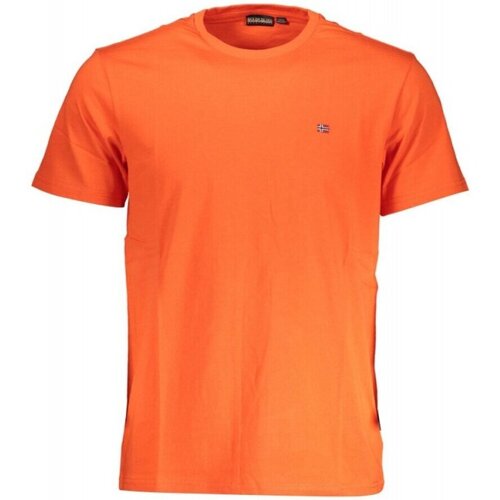 Oblačila Moški Majice s kratkimi rokavi Napapijri NP0A4H8D-SALIS-SS-SUM Oranžna
