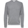 Oblačila Moški Puloverji Selected Noos Rocks Knit L/S - Medium Grey Melange Siva