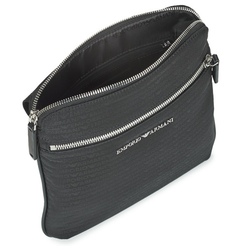 Emporio Armani BORSA PIATTINA Črna