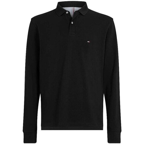 Oblačila Moški Majice & Polo majice Tommy Hilfiger MW0MW20183 Črna