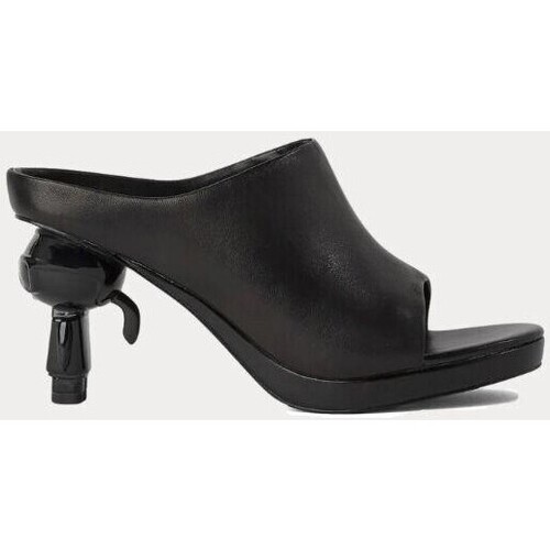 Čevlji  Ženske Sandali & Odprti čevlji Karl Lagerfeld KL39004 IKON HEEL Črna