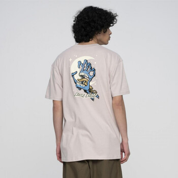 Oblačila Moški Majice & Polo majice Santa Cruz Cosmic bone hand t-shirt Siva