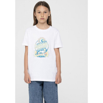 Oblačila Otroci Majice & Polo majice Santa Cruz Dark arts dot front t-shirt Bela