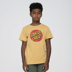 Oblačila Otroci Majice & Polo majice Santa Cruz Youth classic dot t-shirt Bež