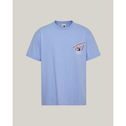 Oblačila Moški Majice s kratkimi rokavi Tommy Hilfiger DM0DM18574C3S Modra