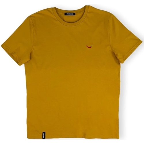 Oblačila Moški Majice & Polo majice Organic Monkey T-Shirt Red Hot - Mustard Rumena