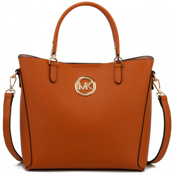Torbice Ženske Nakupovalne torbe Michèle B63009 Kostanjeva