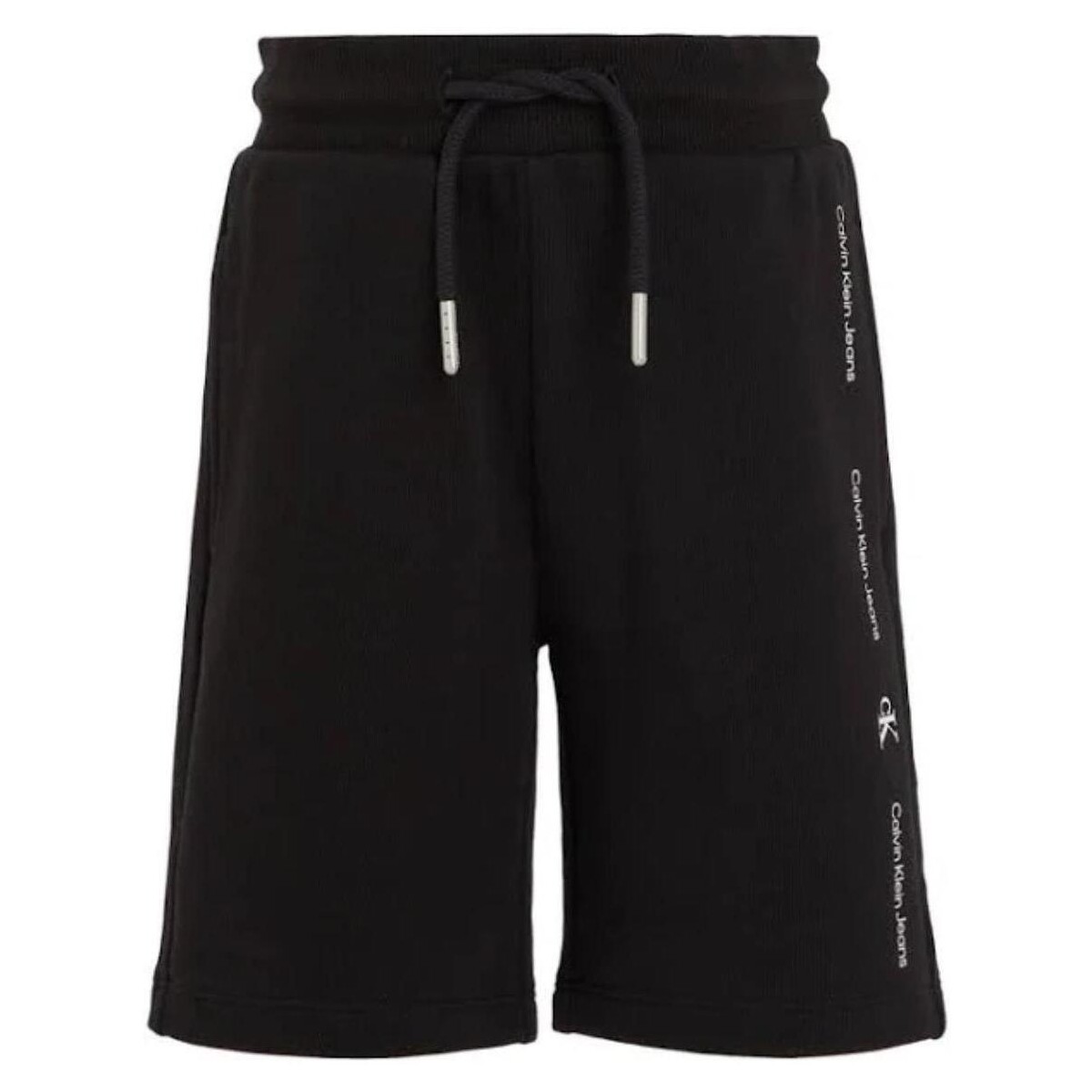 Oblačila Dečki Kratke hlače & Bermuda Calvin Klein Jeans  Črna