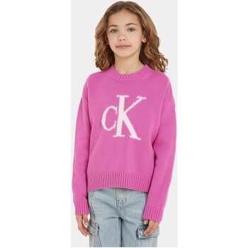 Oblačila Otroci Majice & Polo majice Calvin Klein Jeans IG0IG02220 Vijolična