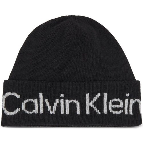 Tekstilni dodatki Ženske Kape s šiltom Calvin Klein Jeans K60K611151 Črna