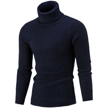 Oblačila Moški Puloverji Delie XZ302B-1-M012P15 Modra