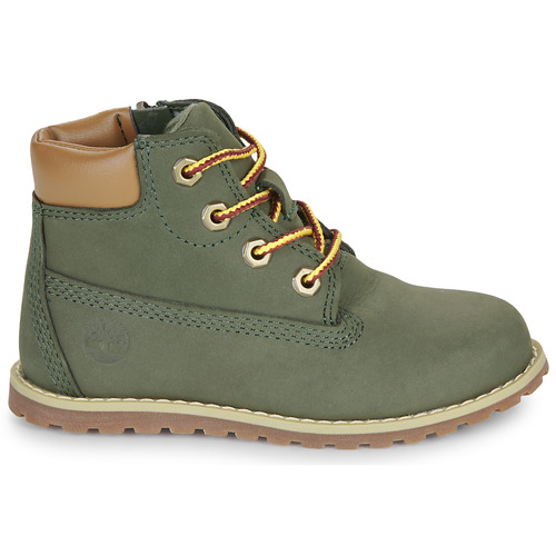 Timberland POKEY PINE MID LACE UP WITH ZIP Zelena