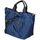 Torbice Ženske Nakupovalne torbe Mia Larouge SN9992 Modra
