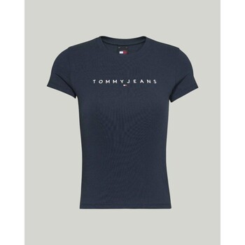 Oblačila Ženske Majice & Polo majice Tommy Hilfiger DW0DW17361C1G Modra