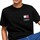 Oblačila Moški Majice s kratkimi rokavi Tommy Jeans CAMISETA HOMBRE ESSENTIAL FLAG   DM0DM18263 Črna