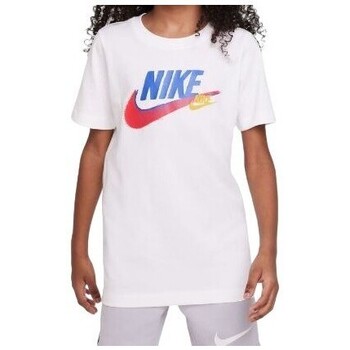 Oblačila Dečki Majice s kratkimi rokavi Nike Camiseta Nio-a   Sporwear FD1201 Bela
