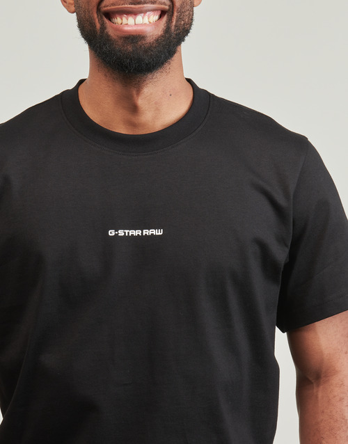 G-Star Raw CENTER CHEST LOGO LOOSE R T Črna