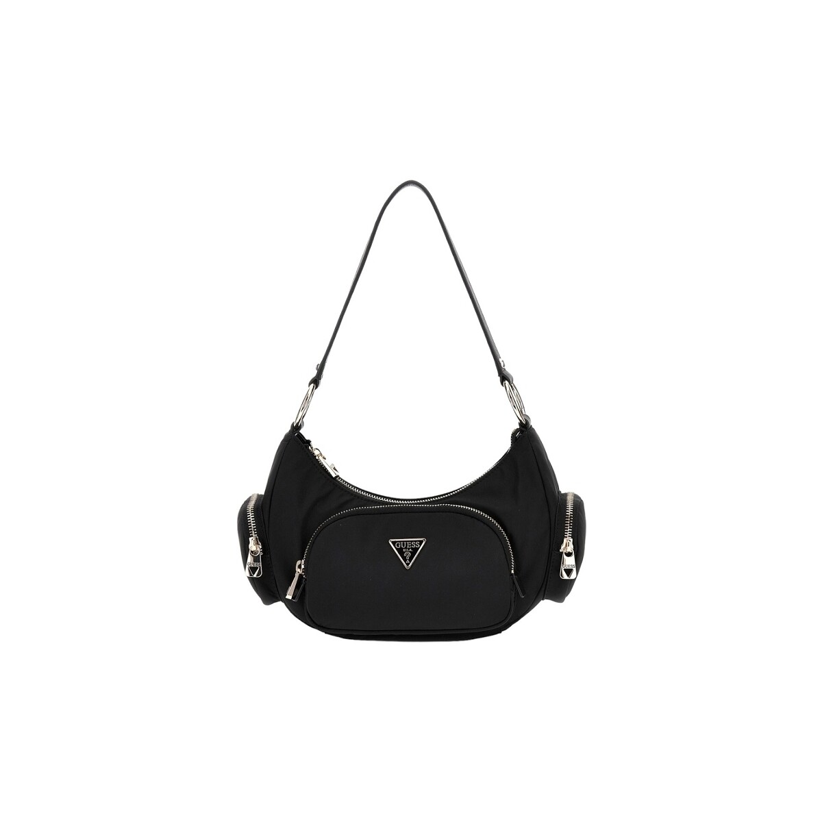 Torbice Ženske Ročne torbice Guess ECO GEMMA TOTE  BLACK HWEYG8 39517 Črna