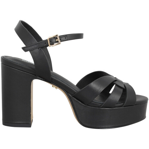 Čevlji  Ženske Sandali & Odprti čevlji Lola Cruz 414p Cuir Femme Noir Črna