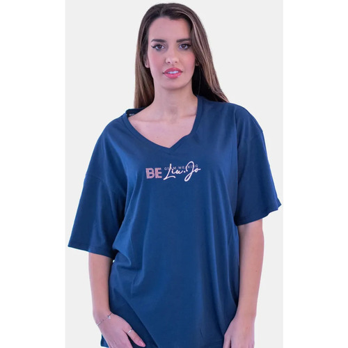 Oblačila Ženske Majice & Polo majice Liu Jo TA4144-J6040 Modra