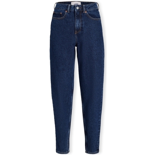 Oblačila Ženske Jeans straight Jjxx Noos Lisbon Mom Jeans - Dark Blue Denim Modra