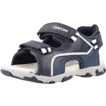 Čevlji  Dečki Sandali & Odprti čevlji Geox B SANDAL FLAFFEE BOY Modra
