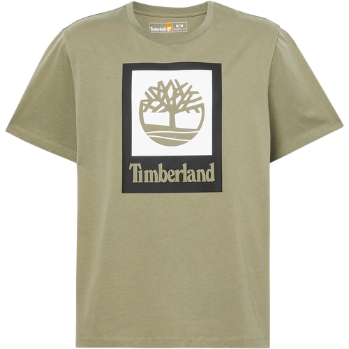 Oblačila Moški Majice s kratkimi rokavi Timberland 227460 Zelena