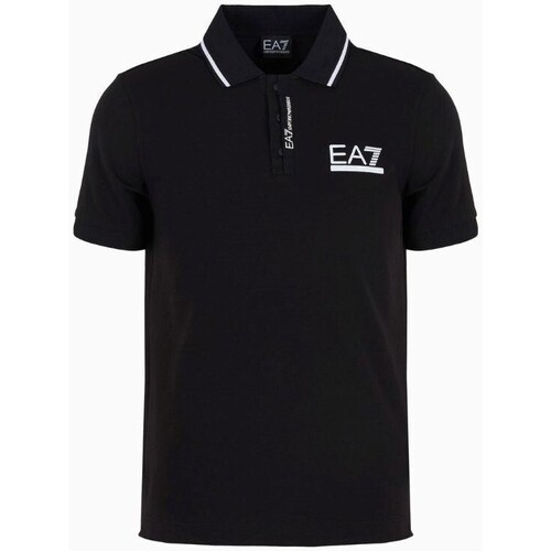 Oblačila Moški Majice s kratkimi rokavi Emporio Armani EA7 3DPF17 PJ03Z Črna