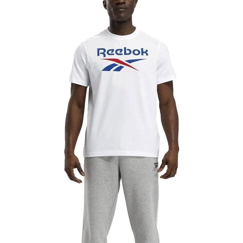 Oblačila Moški Majice s kratkimi rokavi Reebok Sport CAMISETA HOMBRE  100071175-WHITE Bela