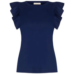 Oblačila Ženske Topi & Bluze Rinascimento CFC0117289003 Temno modra