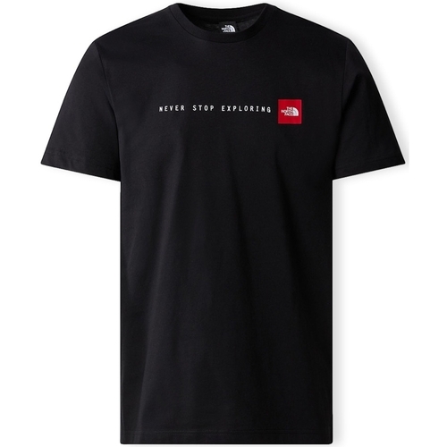 Oblačila Moški Majice & Polo majice The North Face T-Shirt Never Stop Exploring - Black Črna