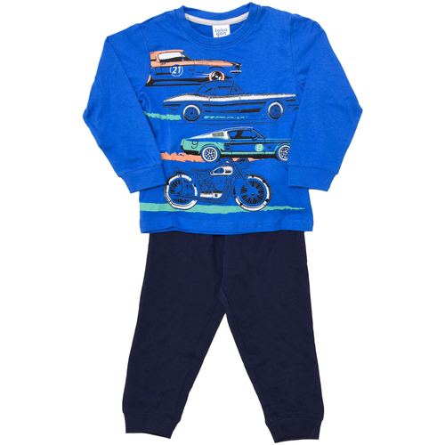 Oblačila Dečki Pižame & Spalne srajce Tobogan 22117033-UNICO Modra