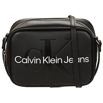 Torbice Ženske Torbe za čez ramo Calvin Klein Jeans CKJ SCULPTED NEW CAMERA BAG Črna