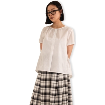 Oblačila Ženske Topi & Bluze Wendykei Shirt 220659 - White Bela