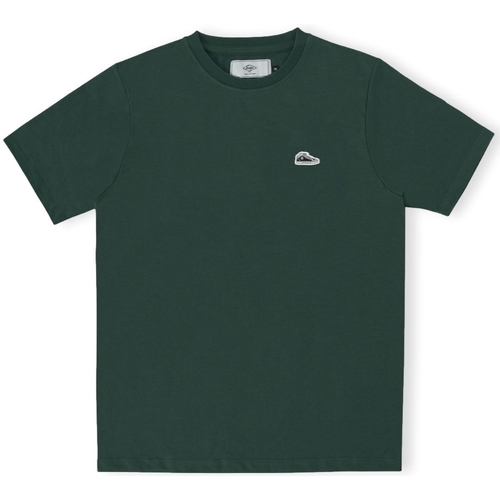 Oblačila Moški Majice & Polo majice Sanjo T-Shirt Patch Classic - Bottle Zelena