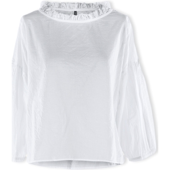 Oblačila Ženske Topi & Bluze Wendykei T-Shirt 221153 - White Bela