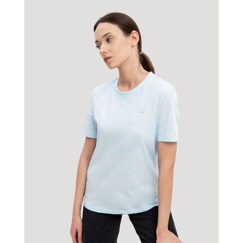 Oblačila Ženske Majice & Polo majice Calvin Klein Jeans J20J223226CYR Modra