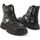 Čevlji  Moški Škornji Shone D558-002 Black Črna