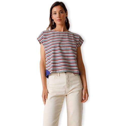 Oblačila Ženske Puloverji Skfk T-Shirt Eider-Gots - Multicolor Večbarvna