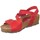 Čevlji  Ženske Sandali & Odprti čevlji Interbios 5378 Rdeča